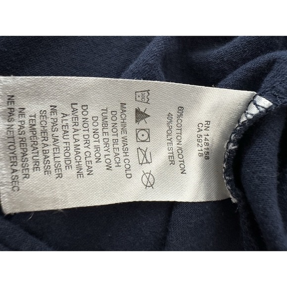 PENDLETON Graphic Short Sleeve T Shirt Mens Large Rainbow Classic Lake Navy Blue - Picture 4 of 7